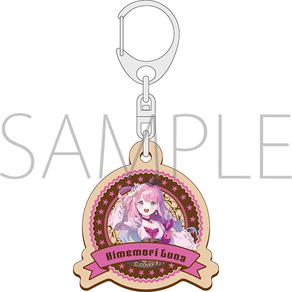 [Pre-order] hololive - Western Caravan - Wooden Keychain / Himemori Luna